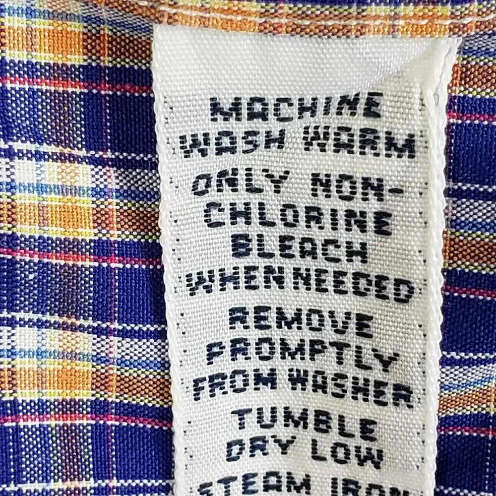 Polo Ralph Lauren Shirt Men's Size XXL Blue Multicolor Plaid LS Button Down